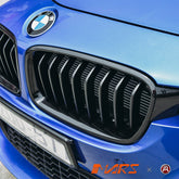 Gloss Black M Sport Style Front Bumper Bar Kidney Grille Grill Bodykit for BMW 3 Series F30 Sedan & F31 Wagon 2012 - 2018 - Mars Performance