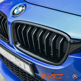 Gloss Black M Sport Style Front Bumper Bar Kidney Grille Grill Bodykit for BMW 3 Series F30 Sedan & F31 Wagon 2012 - 2018 - Mars Performance