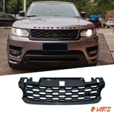 Gloss Black MY18 SVR Style Front Bumper Bar Grille Grill Bodykit for LAND ROVER Range Rover Sport L494 2013 - 2017 - Mars Performance