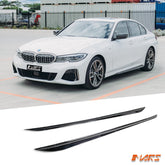 Gloss Black Performance Side Skirts lip Spoiler Bodykit for BMW 3 - Series M Sport G20 Sedan G21 Wagon - Mars Performance