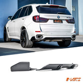 Gloss Black Performance Style Aero DYNAMIC Rear Bumper Bar Diffuser Spoiler Bodykit for BMW F15 X5 M Sport 2013 - 2018 - Mars Performance