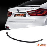 Gloss Black Performance Style Aero DYNAMIC Rear Trunk Lip Spoiler Bodykit for BMW F16 X6 & F86 X6M 2014 - 2019 - Mars Performance