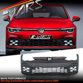 GTi Style Front Bumper Bar Bodykit with Grill for Volkswagen VW Golf VIII MK - 8 2021 - 2024 - Mars Performance