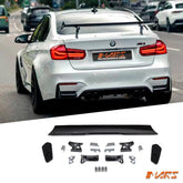 GTS Style Gloss Black Rear Trunk Boot Spoiler Wing Bodykit for BMW 3 Series F30 Sedan & F80 M3 2012 - 2018 - Mars Performance