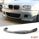 Hamann style Carbon Fibre front bumper bar lip Spoiler Bodykit for BMW 3 - Series E46 M3 Coupe & Convertible - Mars Performance