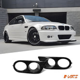 HAMANN Style Fog Lamp Covers Bodykit for BMW M3 E46 Front Bumper Bar 2000 - 2006 - Mars Performance