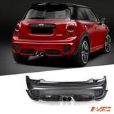 JCW Style Rear Bumper bar Bodykit & Exhaust Tips for Mini Cooper F56 Hatch 2014 - 2020 - Mars Performance