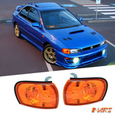 JDM Amber Side Corner Parker Lights for Subaru Impreza 1993 - 2000 GC8 & GF8 22B - Mars Performance