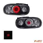 JDM Black Altezza LED Tail Lights for MAZDA MX - 5 NA 1989 - 1997 - Mars Performance