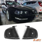 JDM Black Front Side Corner Lamps parker lights for Honda Prelude 1992 - 1996 - Mars Performance