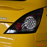 JDM Black LED Tail lights for Nissan 350Z Z33 FairLady 2003 - 2005 Series 1 - Mars Performance
