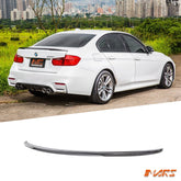 M Performance Style Carbon Fibre Rear Trunk Lip Spoiler Bodykit for BMW 3 Series F30 & F80 M3 Sedan 2012 - 2018 - Mars Performance