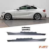 M Sport Style Lower Side Skirts Bodykit for BMW 2 Series F22 Coupe & F23 Convertible - Mars Performance