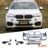 M Tech / M Sport Style Front Bumper Bar Bodykit for BMW X5 F15 2013 - 2018 - Mars Performance