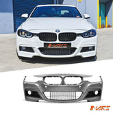 M Tech Sport style front bumper bar Bodykit for BMW 3 - Series F30 Sedan & F31 Wagon 2012 - 2018 - Mars Performance