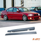 M Tech Sport style Lower Side Skirts Bodykit for BMW 3 - Series E46 Sedan & Wagon 1998 - 2005 - Mars Performance
