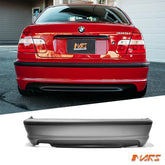 M Tech Sport style Rear Bumper Bar Bodykit for BMW 3 - Series E46 4 Doors Sedan 1998 - 2005 - Mars Performance