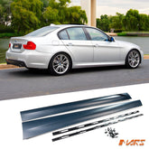 M Tech Sport style side skirts Bodykit for BMW 3 - Series E90 Sedan & E91 Wagon 2005 - 2011 - Mars Performance