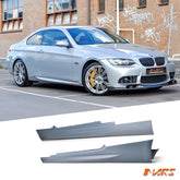 M3 style Lower Side Skirts Bodykit for BMW 3 Series E92 Coupe 2006 - 2013 - Mars Performance