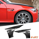 M3 style Side Fender Guards Bodykit & LED Vent Indicators for BMW 3 - Series E90 Sedan & E91 Wagon 2006 - 2011 - Mars Performance