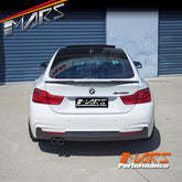 M4 Style Carbon Fibre Rear trunk boot lip Spoiler Wing Bodykit for BMW 4 - Series F36 4 doors Grand Coupe - Mars Performance