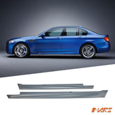 M5 M Sport Style Lower Side Skirts bodykit for BMW 5 - Series F10 4 doors Sedan 2010 - 2016 - Mars Performance