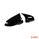 M5 Style Gloss Black Replacement Mirror Cap Covers for BMW LCI Update 5 Series F10 F11 & 6 Series F06 F12 F13 & 7 Series F01 F02 - Mars Performance