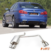 M5 Style Twin Outlet Muffler Exhaust for BMW 5 - Series F10 L6 & 2.0T Models - Mars Performance