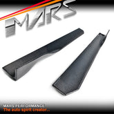 MARS 105 cm Universal Carbon Fibre Side Skirts Under lip Spoiler Bodykits C Type - Mars Performance