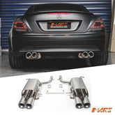 MARS Dual Outlet Twin Muffler Exhaust for Mercedes - Benz SLK R171 - Mars Performance