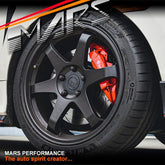 MARS MP - 37 18 Inch Matt Black JDM Stag Alloy Wheels Rims 5 x 120 - Mars Performance