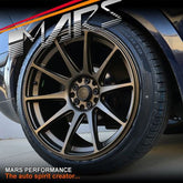 MARS MP - MS Matt Bronze Concave 4x 18 Inch Stag Alloy Wheels Rims 5x100 5x114.3 - Mars Performance