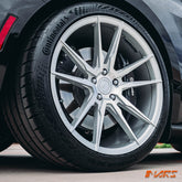 MARS MP - RH Hyper Silver 4x 20 Inch Deep Concave Stag Alloy Wheels Rims 5x114.3 - Mars Performance