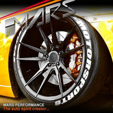 MARS MP - RH Matt Black 4x 20 Inch Deep Concave Stag Alloy Wheels Rims 5x120 - Mars Performance