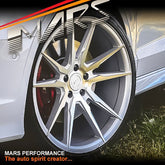 MARS MP - RH Silver 4x 19 Inch Deep Concave Stag Alloy Wheels Rims 5x114.3 - Mars Performance