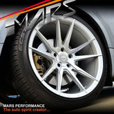 MARS MP - RH Silver 4x 19 Inch Deep Concave Stag Alloy Wheels Rims 5x120 - Mars Performance
