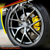 MARS MP - RI 19 Inch Hyper Black Stag Alloy Wheels Rims - Mars Performance