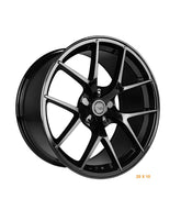 MARS MP - RI 20 Inch Gloss Black Stag Concave Alloy Wheels Rims - Mars Performance