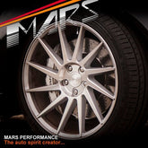 MARS MP - TW 19 inch Silver 19 Inch Twist Concave Stag Alloy Wheels Rims - Mars Performance