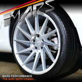 MARS MP - TW Silver 4x 19 Inch Twist Concave Stag Alloy Wheels Rims 5x120 - Mars Performance