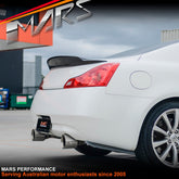 MARS Performance Carbon Fibre Rear Trunk Lip Spoiler Wing for Infiniti G37 & 370GT Coupe - Mars Performance