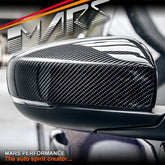 MARS Real Carbon Fibre Side Mirror Cap Covers for Maserati Ghibli M157 2014 - 2020 - Mars Performance