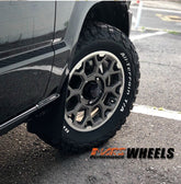 MARS Terrain MP - G1 16x5.5 inch Gun Metal with Machined Lip 4WD Off Road Alloy Wheels Rims 5x139.7 for Suzuki Jimny - Mars Performance