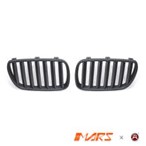 Matt Black M Style Front Bumper Bar Kidney Grille Grill Bodykit for BMW X3 E83 LCI 2007 - 2011 - Mars Performance