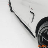 Matt Black M Tech Sports Style Side Skirts Lip Spoiler Bodykit for BMW 4 - Series F32 Coupe F33 Convertible F36 Sedan - Mars Performance