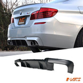 Matt Black M5 Competition Performance Style Rear Bumper Bar Diffuser Bodykit for BMW 5 - Series F10 F11 M Tech M Sport & M5 - Mars Performance