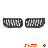 Matt Black M6 Style Front Bumper bar Kidney Grille Grill Bodykit for BMW X3 E83 2004 - 2007 Pre LCI - Mars Performance