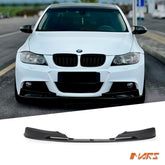 Matt Black Performance Front Bumper Bar Lip Spoiler Bodykit for BMW 3 - Series E90 E91 M Tech Sport 2010 - 2012 LCI - Mars Performance