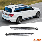 Mercedes Benz OEM Style Running Boards Side Step Bar for X166 GL Class 2013 - 2015 & GLS Class 2016 - 2019 - Mars Performance