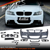 MK - 2 M Tech Sport Style Front Bumper Bar Bodykit for BMW 3 - Series E90 Sedan & E91 Wagon pre LCI 2005 - 2008 - Mars Performance